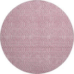 Premium Machine Washable Mayfield AMF926 Blush 8' x 8' Round Rug