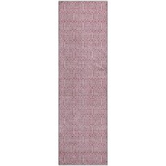 Premium Machine Washable Mayfield AMF926 Blush 2'3" x 7'6" Runner Rug
