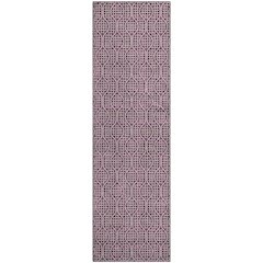 Premium Machine Washable Mayfield AMF926 Eggplant 2'3" x 7'6" Runner Rug