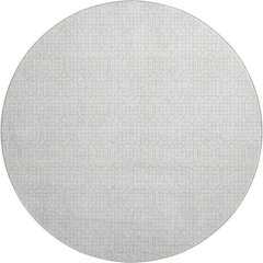 Premium Machine Washable Mayfield AMF926 Ivory 8' x 8' Round Rug