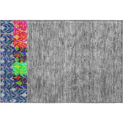 Premium Machine Washable Mayfield AMF927 Navy 1'8" x 2'6" Rug