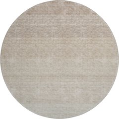 Premium Machine Washable Mayfield AMF928 Beige 8' x 8' Round Rug