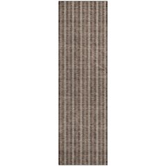Premium Machine Washable Mayfield AMF929 Brown 2'3" x 7'6" Runner Rug