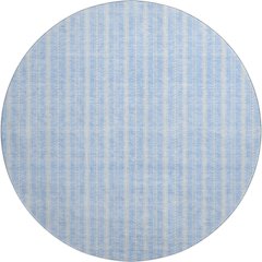 Premium Machine Washable Mayfield AMF929 Sky 8' x 8' Round Rug