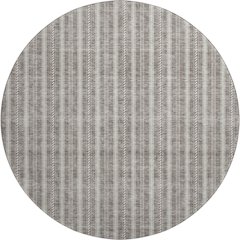 Premium Machine Washable Mayfield AMF929 Taupe 8' x 8' Round Rug