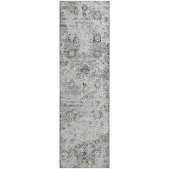 Premium Machine Washable Mayfield  Dove 2'3" x 7'6" Runner Rug