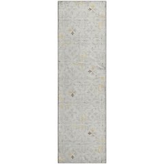 Premium Machine Washable Mayfield AMF930 Ivory 2'3" x 7'6" Runner Rug