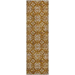 Premium Machine Washable Mayfield AMF930 Paprika 2'3" x 7'6" Runner Rug