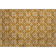 Premium Machine Washable Mayfield AMF930 Paprika 1'8" x 2'6" Rug