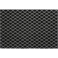 Premium Machine Washable Mayfield AMF932 Black 1'8" x 2'6" Rug