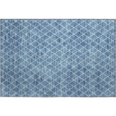 Premium Machine Washable Mayfield AMF932 Denim 1'8" x 2'6" Rug