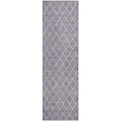 Premium Machine Washable Mayfield AMF932 Lavender 2'3" x 7'6" Runner Rug