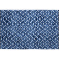 Premium Machine Washable Mayfield AMF932 Navy 1'8" x 2'6" Rug