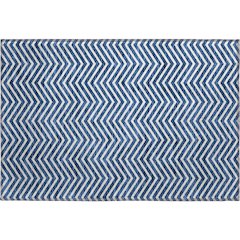 Premium Machine Washable Mayfield AMF934 Blue 1'8" x 2'6" Rug