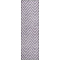 Premium Machine Washable Mayfield AMF934 Lilac 2'3" x 7'6" Runner Rug