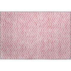 Premium Machine Washable Mayfield AMF934 Pink 1'8" x 2'6" Rug