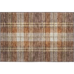 Premium Machine Washable Mayfield AMF935 Chocolate 1'8" x 2'6" Rug