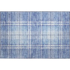 Premium Machine Washable Mayfield AMF935 Denim 1'8" x 2'6" Rug