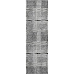 Premium Machine Washable Mayfield AMF935 Gray 2'3" x 7'6" Runner Rug