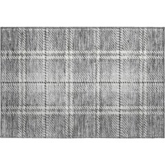 Premium Machine Washable Mayfield AMF935 Gray 1'8" x 2'6" Rug