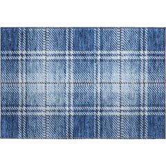 Premium Machine Washable Mayfield AMF935 Navy 1'8" x 2'6" Rug
