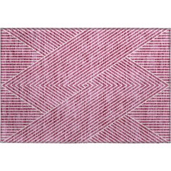 Premium Machine Washable Mayfield AMF937 Blush 1'8" x 2'6" Rug