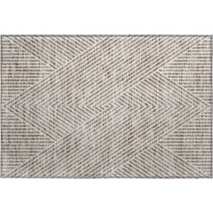Premium Machine Washable Mayfield AMF937 Taupe 1'8" x 2'6" Rug