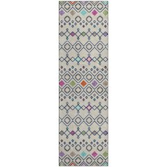Premium Machine Washable Mayfield AMF938 Linen 2'3" x 7'6" Runner Rug