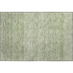 Premium Machine Washable Mayfield AMF939 Green 1'8" x 2'6" Rug