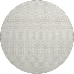 Premium Machine Washable Mayfield AMF939 Ivory 8' x 8' Round Rug