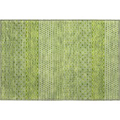 Premium Machine Washable Mayfield AMF939 Lime 1'8" x 2'6" Rug