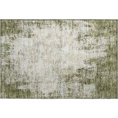 Premium Machine Washable Mayfield AMF940 Olive 1'8" x 2'6" Rug