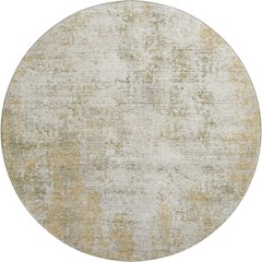 Premium Machine Washable Mayfield AMF940 Wheat 8' x 8' Round Rug