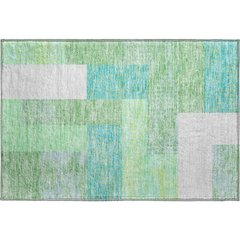 Premium Machine Washable Mayfield AMF941 Aloe 1'8" x 2'6" Rug