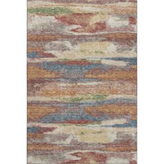 Premium Machine Washable Mayfield AMF942 Paprika 2'6" x 3'10" Rug