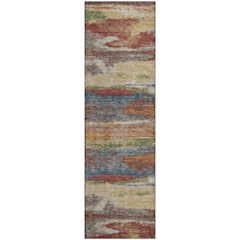 Premium Machine Washable Mayfield AMF942 Paprika 2'3" x 7'6" Runner Rug