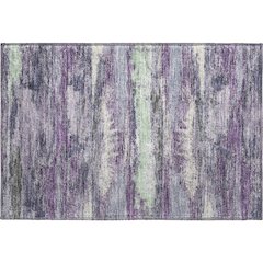 Premium Machine Washable Mayfield AMF942 Purple 1'8" x 2'6" Rug