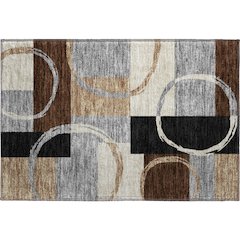 Premium Machine Washable Mayfield AMF943 Pewter 1'8" x 2'6" Rug