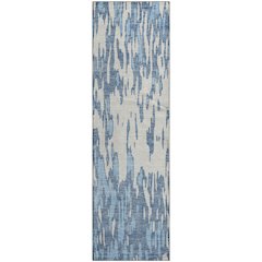 Premium Machine Washable Mayfield AMF945 Denim 2'3" x 7'6" Runner Rug
