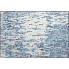 Premium Machine Washable Mayfield AMF945 Denim 1'8" x 2'6" Rug