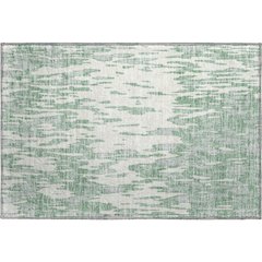 Premium Machine Washable Mayfield AMF945 Sage 1'8" x 2'6" Rug