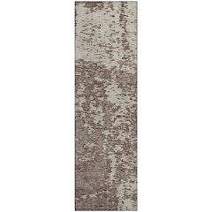 Premium Machine Washable Mayfield AMF946 Brown 2'3" x 7'6" Runner Rug
