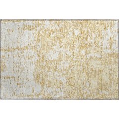 Premium Machine Washable Mayfield AMF946 Gold 1'8" x 2'6" Rug