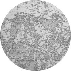 Premium Machine Washable Mayfield AMF946 Gray 8' x 8' Round Rug