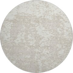 Premium Machine Washable Mayfield AMF946 Ivory 8' x 8' Round Rug