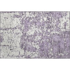Premium Machine Washable Mayfield AMF946 Lavender 1'8" x 2'6" Rug