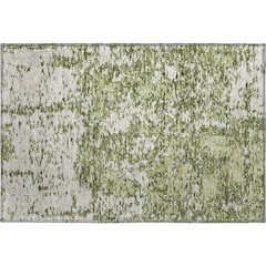 Premium Machine Washable Mayfield AMF946 Olive 1'8" x 2'6" Rug