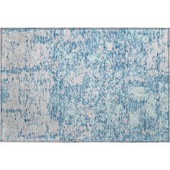 Premium Machine Washable Mayfield AMF946 Teal 1'8" x 2'6" Rug