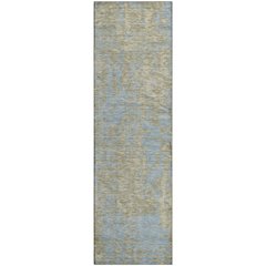 Premium Machine Washable Mayfield AMF949 Beige 2'3" x 7'6" Runner Rug