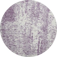 Premium Machine Washable Mayfield AMF949 Lavender 8' x 8' Round Rug